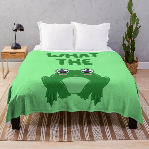 Item preview, What The Frog Shocked Frog (In Green) designed and sold by Creepy-Cutesie.