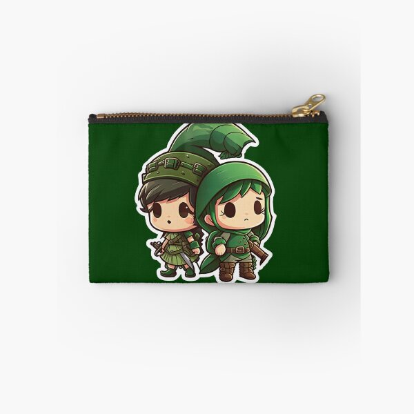 Item preview, Cute Chibi Sis Vs Bro Adventurers designed and sold by RoboRembrandt.