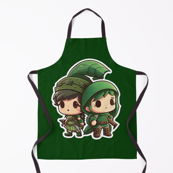 Item preview, Cute Chibi Sis Vs Bro Adventurers designed and sold by RoboRembrandt.