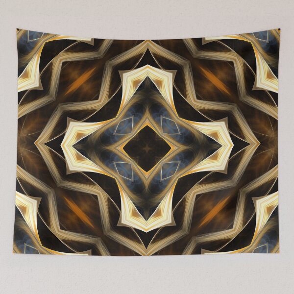 Item preview, antique marquetry cross and star designed and sold by effervescence.