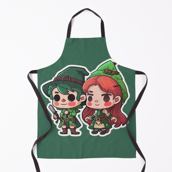 Item preview, Cute Chibi Sis Vs Bro Adventurers designed and sold by RoboRembrandt.