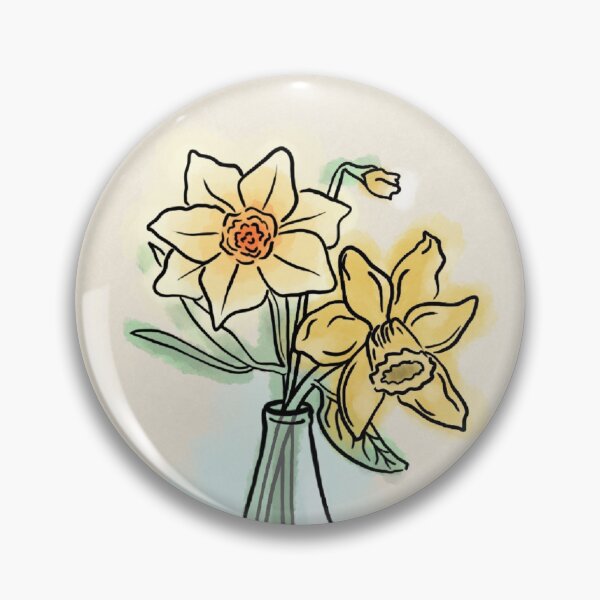 Item preview, Watercolor Narcissus & Daffodil designed and sold by luvblu.