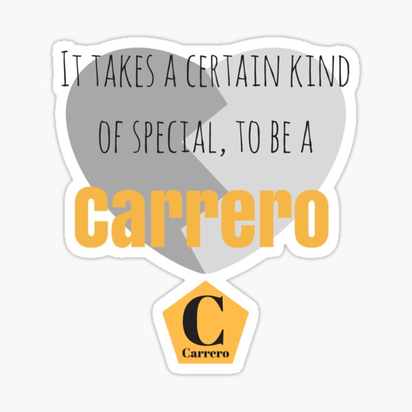 Special Carrero Sticker