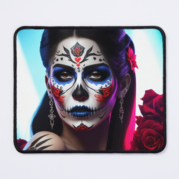 Item preview, Colorful Symbol of Death: Realistic La Catrina Portraits designed and sold by ArtCreator2023.