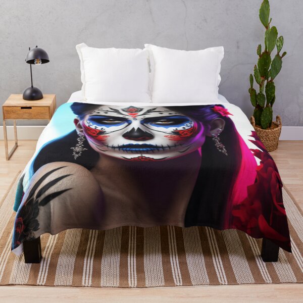 Item preview, Colorful Symbol of Death: Realistic La Catrina Portraits designed and sold by ArtCreator2023.
