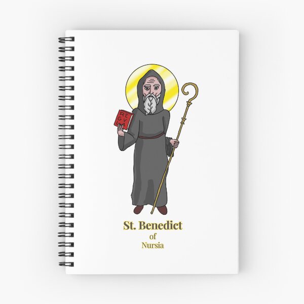 Item preview, Saint Benedict Catholic Sticker designed and sold by Catholicguy.