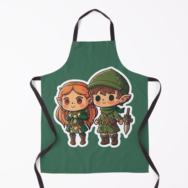 Item preview, Cute Chibi Sis Vs Bro Adventurers designed and sold by RoboRembrandt.