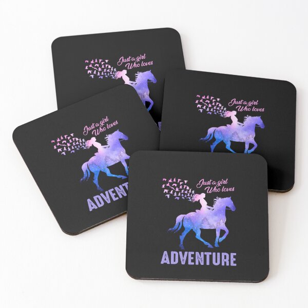 Item preview, Just A Girl Who Loves Adventure - Charming Design For Adventurous Women designed and sold by Prettygraphe.