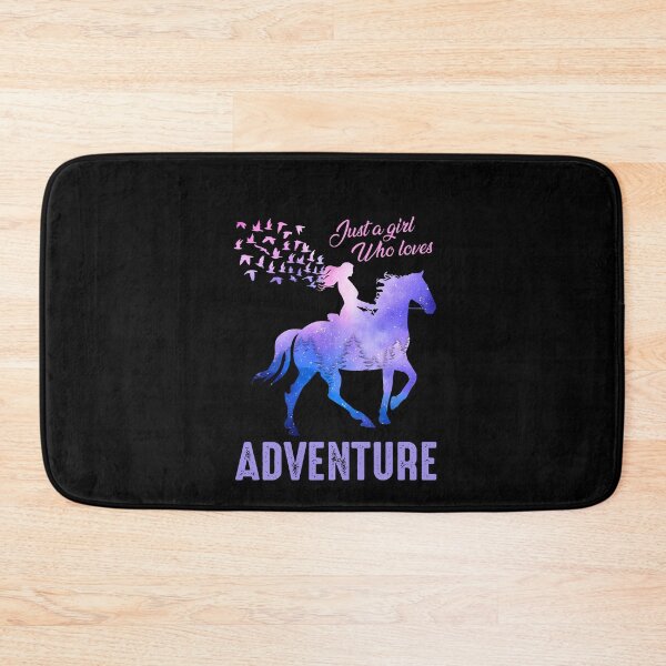Item preview, Just A Girl Who Loves Adventure - Charming Design For Adventurous Women designed and sold by Prettygraphe.