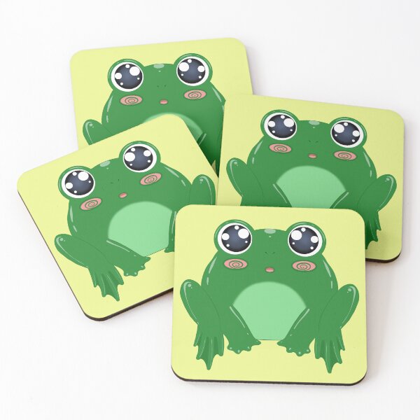 Item preview, What The Frog Shocked Frog (In Yellow) designed and sold by Creepy-Cutesie.