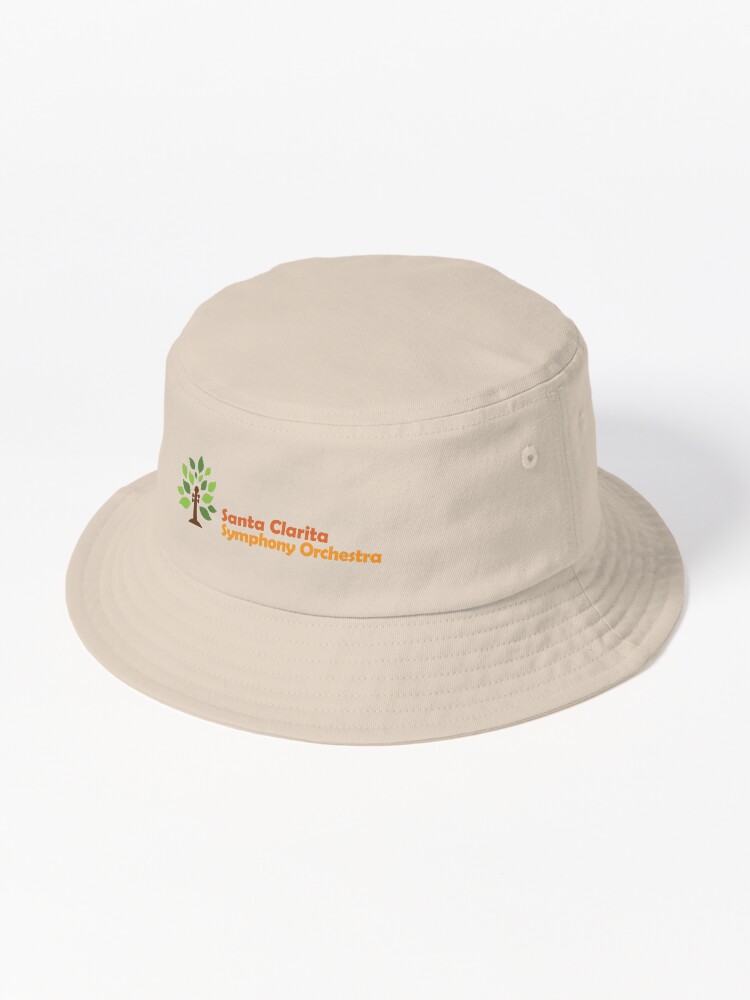 Thumbnail 1 of 6, Bucket Hat, Santa Clarita Symphony Orchestra - horizontal logo designed and sold by scsorchestra.