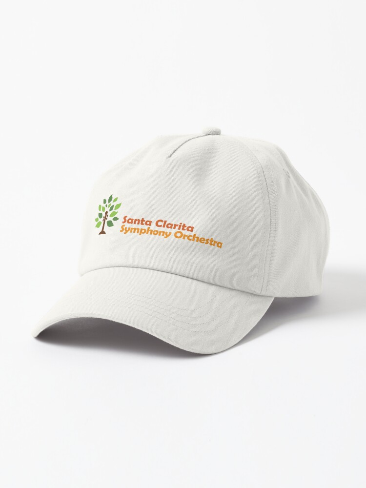 Thumbnail 1 of 7, Cap, Santa Clarita Symphony Orchestra - horizontal logo designed and sold by scsorchestra.