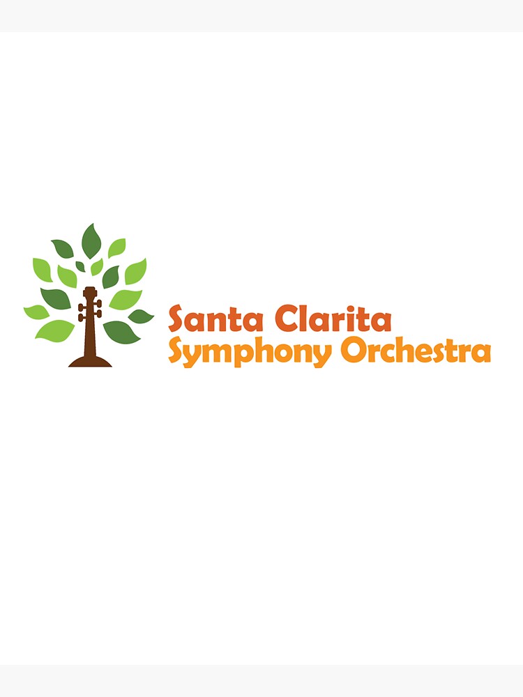 Thumbnail 5 of 5, Tote Bag, Santa Clarita Symphony Orchestra - horizontal logo designed and sold by scsorchestra.