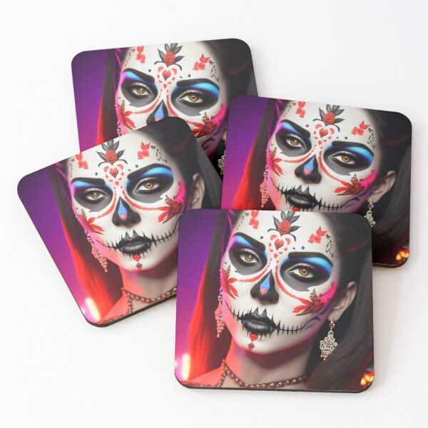 Item preview, La Catrina of Solemnity: Realistic portraits full of color designed and sold by ArtCreator2023.