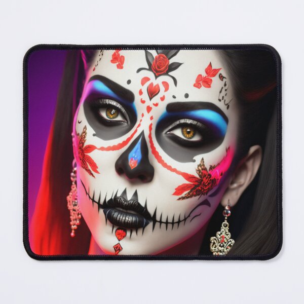 Item preview, La Catrina of Solemnity: Realistic portraits full of color designed and sold by ArtCreator2023.