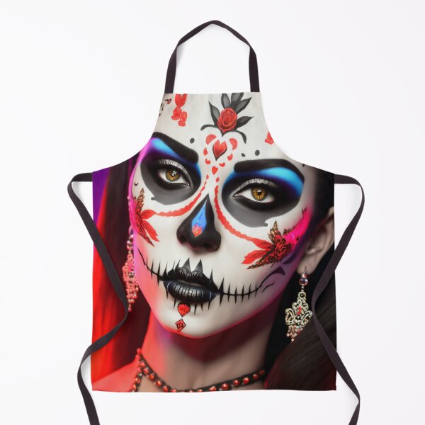 Item preview, La Catrina of Solemnity: Realistic portraits full of color designed and sold by ArtCreator2023.