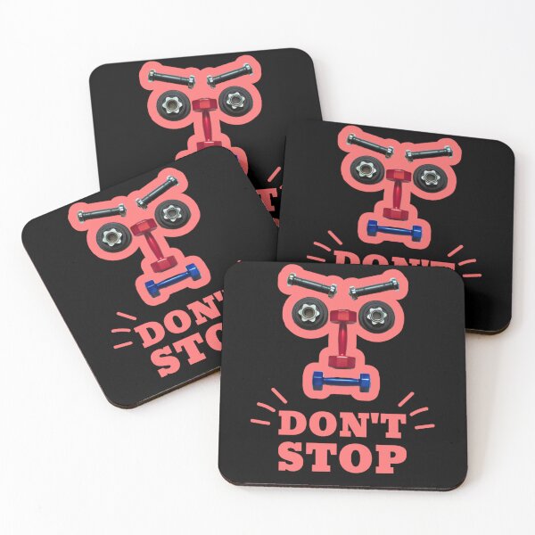 Item preview, ^^DON'T STOP^^ Design FOR ALL product Stickers designed and sold by chromNDR.