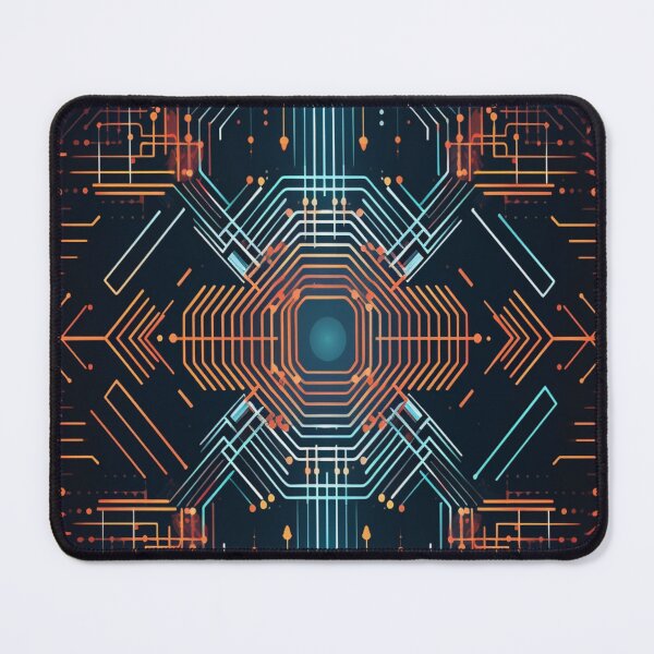 Item preview, Abstract Tech Pattern v4 designed and sold by BogoAi.
