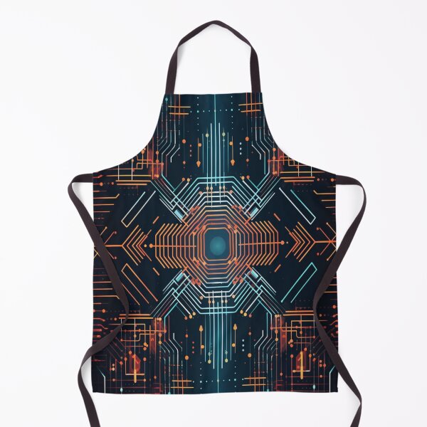 Item preview, Abstract Tech Pattern v4 designed and sold by BogoAi.