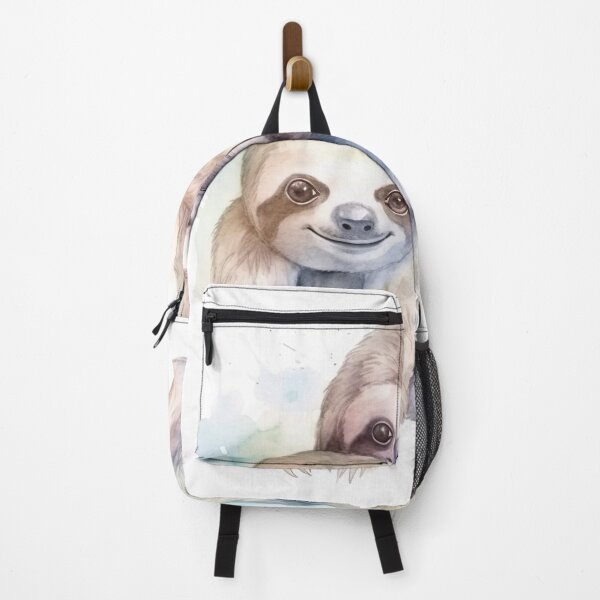 Item preview, Watercolor wash sloth triplets designed and sold by Matt's Artificial Nature.
