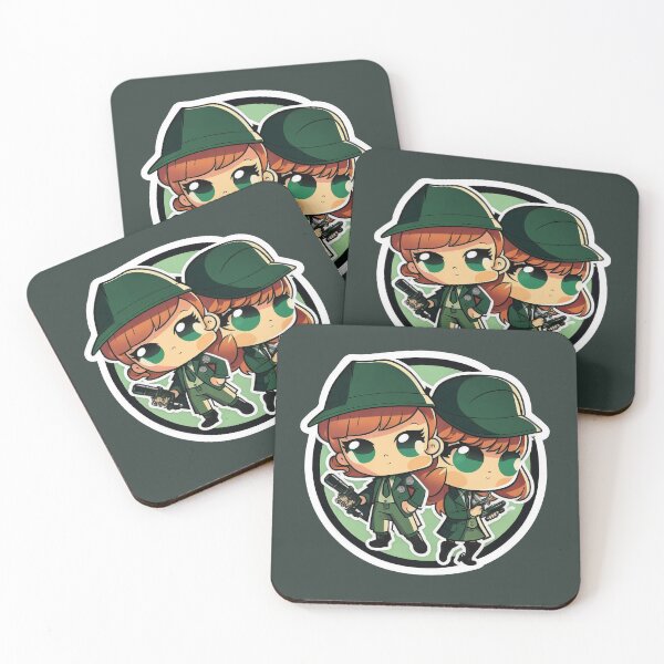 Item preview, Cute Chibi Sis Vs Bro Detectives designed and sold by RoboRembrandt.