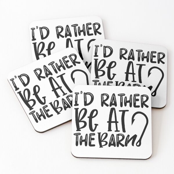 Item preview, I'd Rather Be At The Barn  designed and sold by shop-dk.