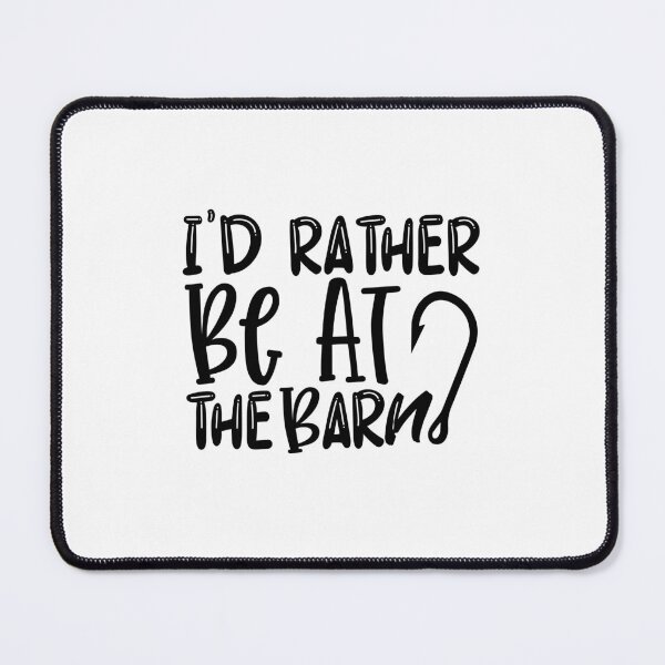 Item preview, I'd Rather Be At The Barn  designed and sold by shop-dk.