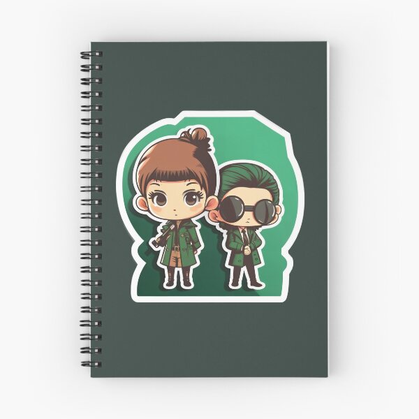 Item preview, Cute Chibi Sis Vs Bro Detectives designed and sold by RoboRembrandt.