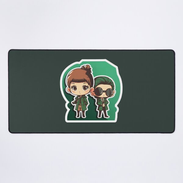 Item preview, Cute Chibi Sis Vs Bro Detectives designed and sold by RoboRembrandt.