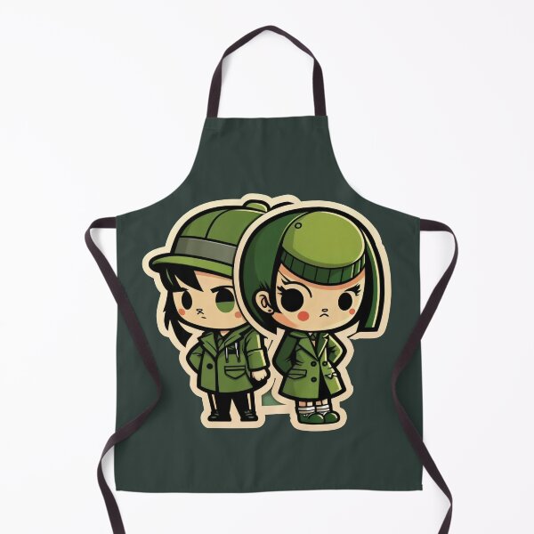 Item preview, Cute Chibi Sis Vs Bro Detectives designed and sold by RoboRembrandt.