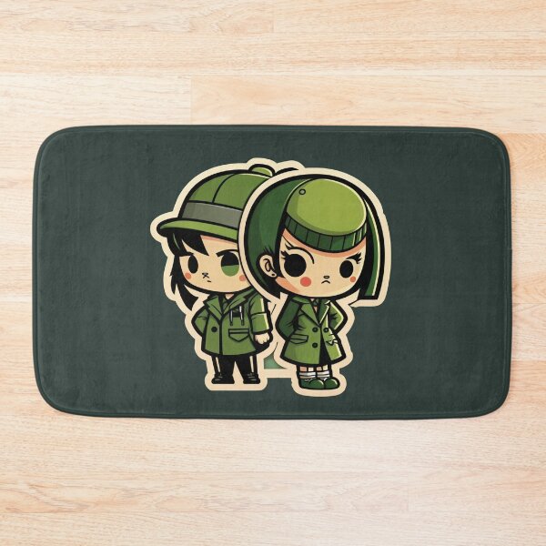 Item preview, Cute Chibi Sis Vs Bro Detectives designed and sold by RoboRembrandt.