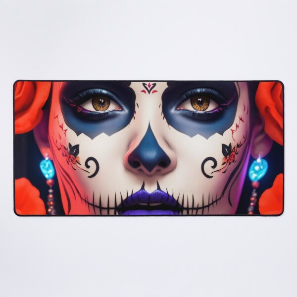 Item preview, The Colorful Goddess of Death: Realistic La Catrina Portraits designed and sold by ArtCreator2023.