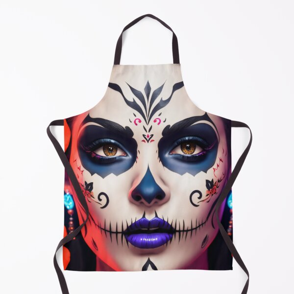 Item preview, The Colorful Goddess of Death: Realistic La Catrina Portraits designed and sold by ArtCreator2023.