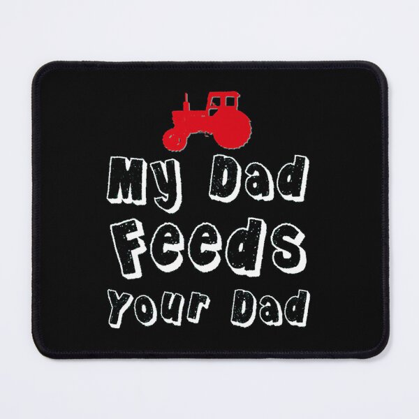 Item preview, My Dad Feeds Your Dad Farmer Kids Red Tractor Tshirt Funny Active  designed and sold by oldwoman26.