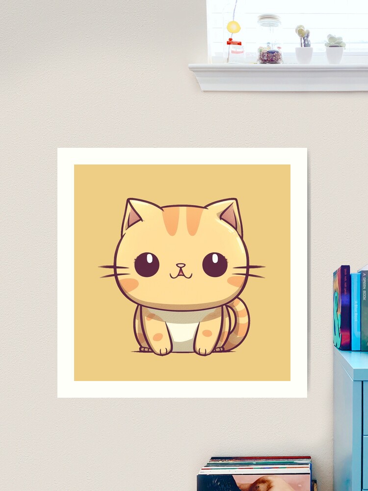 Cute Cat Cute Kitty 8x11 Instant Download Digital Art Prints 