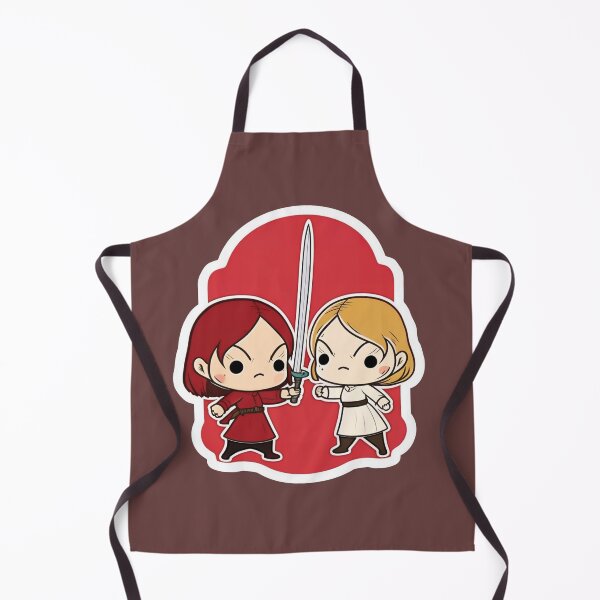 Item preview, Cute Chibi Sis Vs Bro Dueling designed and sold by RoboRembrandt.