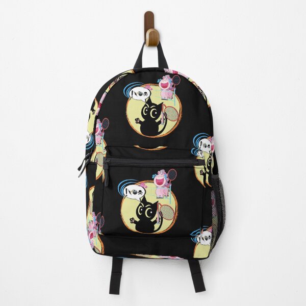 Item preview, an angry cat playing badminton with an unicorn designed and sold by Animal world designs.