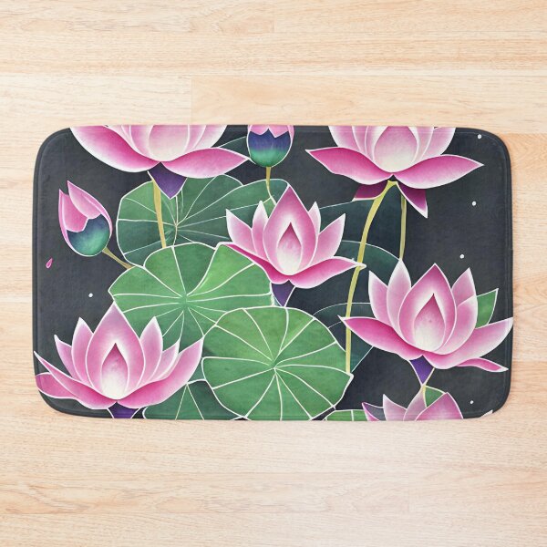 Item preview, Lotus with Dark Background designed and sold by christineiris.
