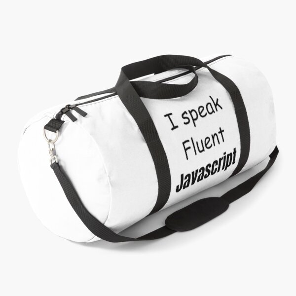 Item preview, I speak fluent JavaScript - programmer - developer  designed and sold by TeePassion.