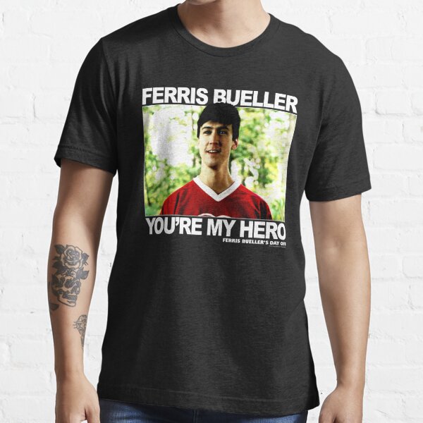  Ferris Bueller Cameron Frye Head Shot Photo Graphic T-Shirt :  Clothing, Shoes & Jewelry