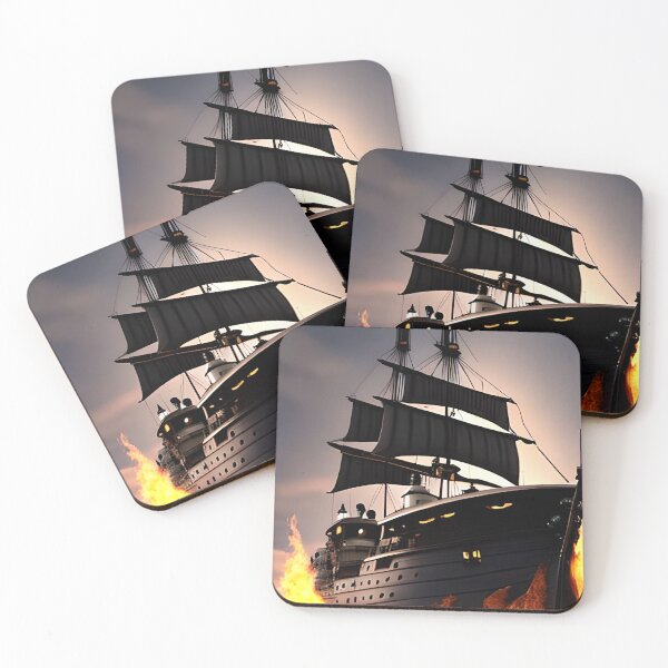 Item preview, pirate ship designed and sold by jaquelinedejff.