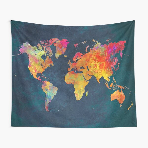 Item preview, World Map  designed and sold by JBJart.