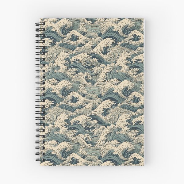 Item preview, Japanese Style Seamless Waves Pattern designed and sold by Kevin Lehtla.