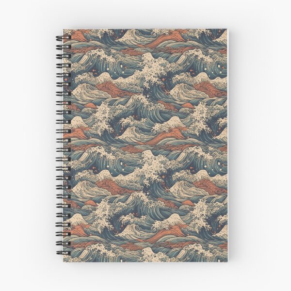 Item preview, Japanese Style Seamless Waves Pattern designed and sold by Kevin Lehtla.
