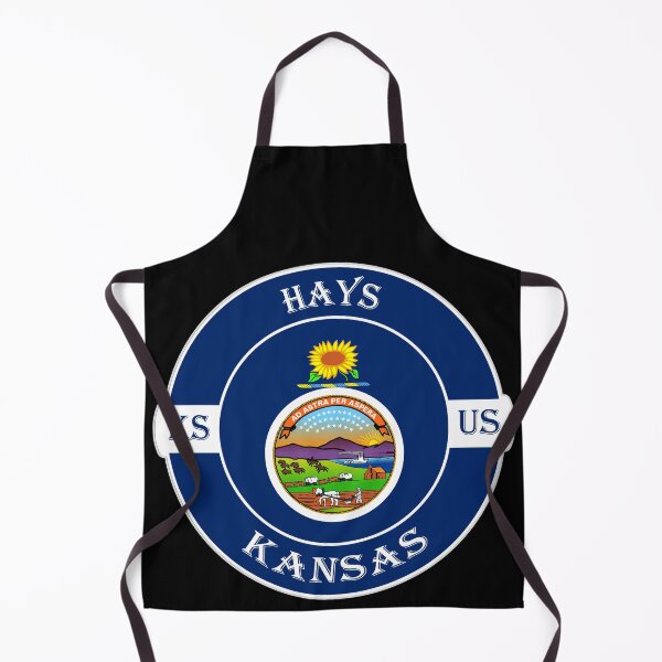 Item preview, Hays Kansas Flag USA Seal Stamp Badge Travel Souvenir designed and sold by TeeHome.