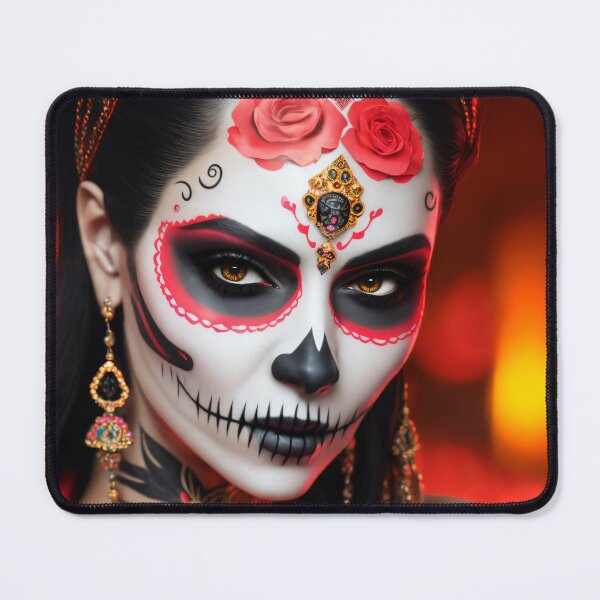 Item preview, Colorful La Catrina: Realistic portraits of the icon of the dead designed and sold by ArtCreator2023.