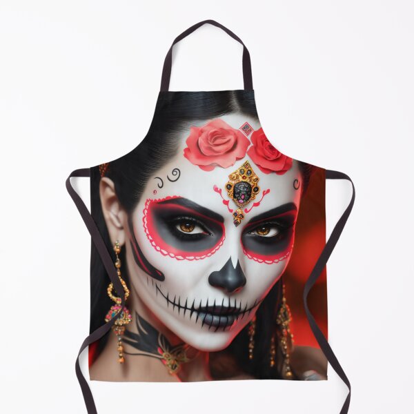 Item preview, Colorful La Catrina: Realistic portraits of the icon of the dead designed and sold by ArtCreator2023.