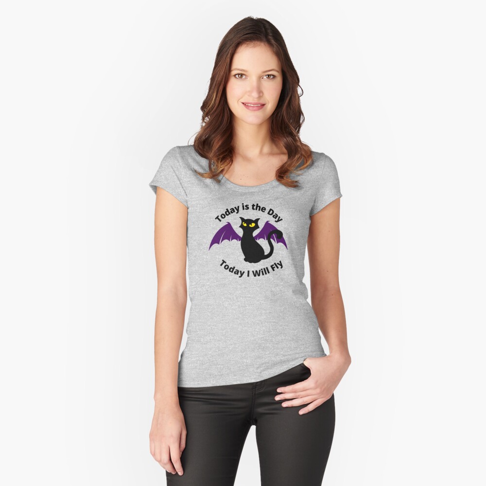 Item preview, Fitted Scoop T-Shirt designed and sold by Kiriosity.