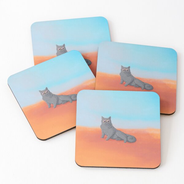 Item preview, Grey Beach Cat designed and sold by jastinamor.