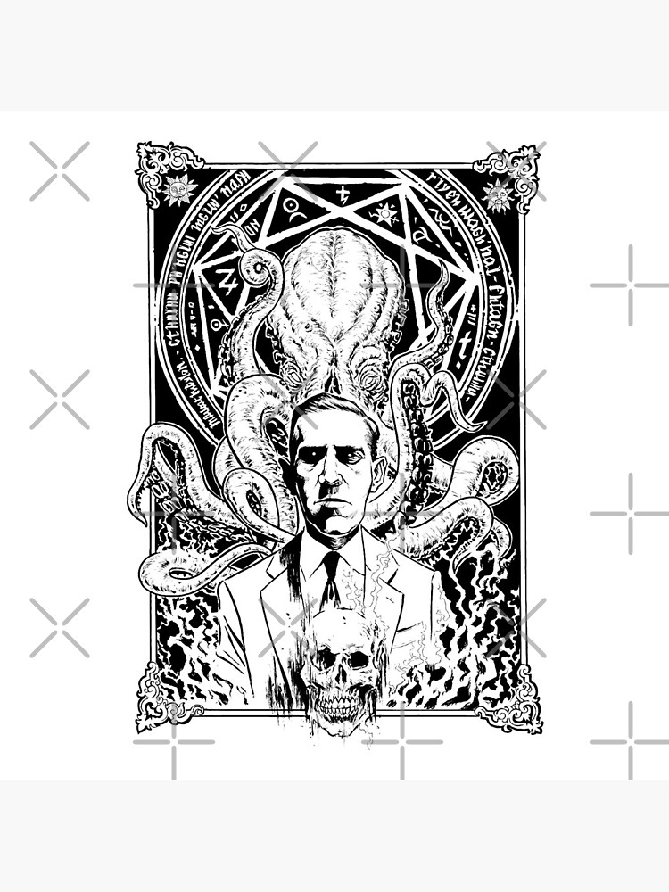 Lovecraft and Cthulhu by orinemaster